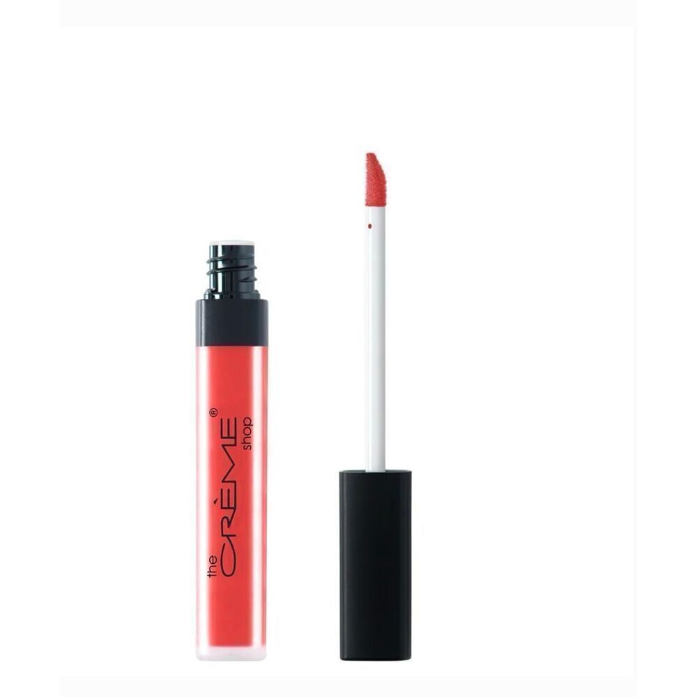 The Crème Shop My Wand and Only Matte Liquid Lipstick Shade Coral Me Baby